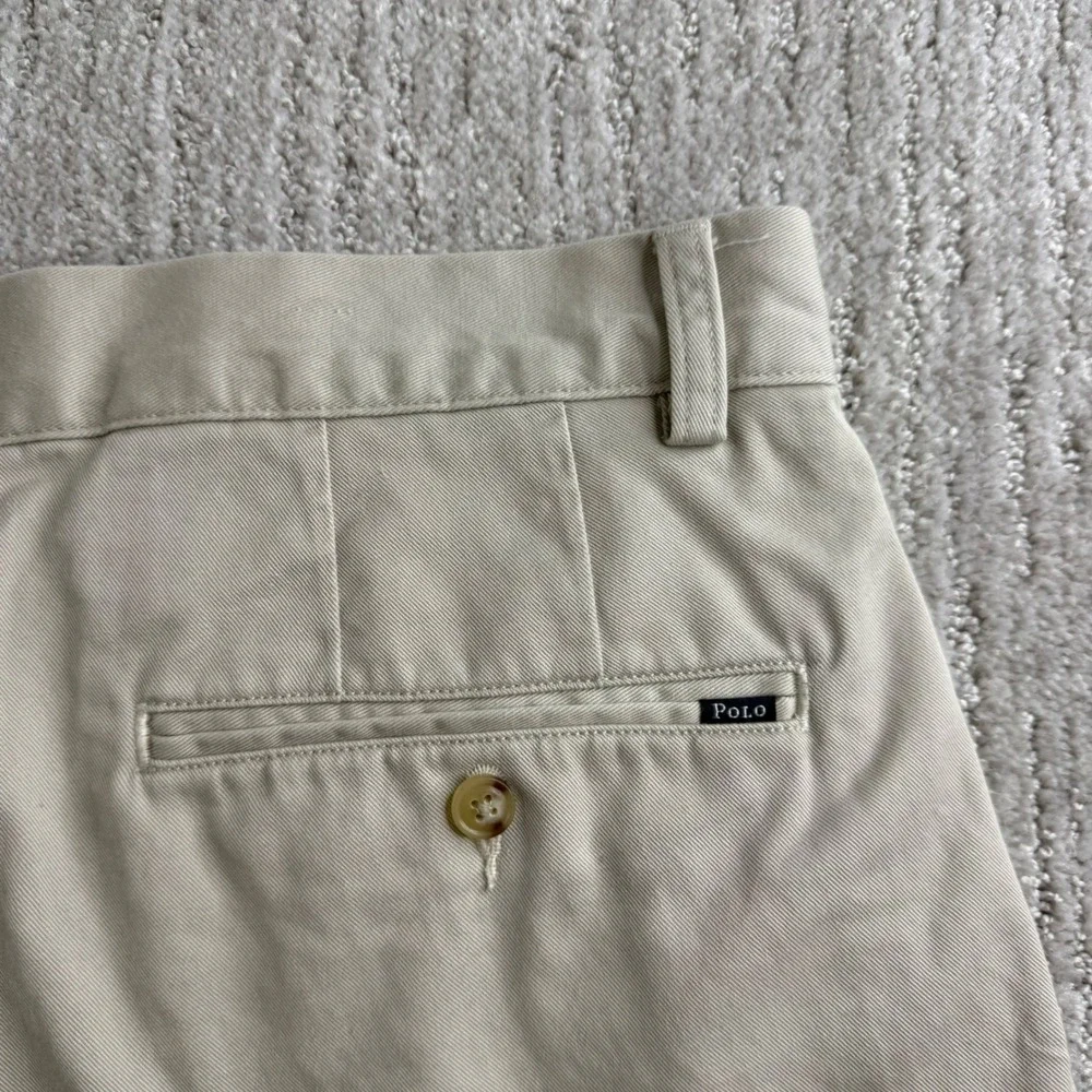 Polo Ralph Lauren Classic Fit Chino Shorts Mens Size 31 Tan Khaki Cotton